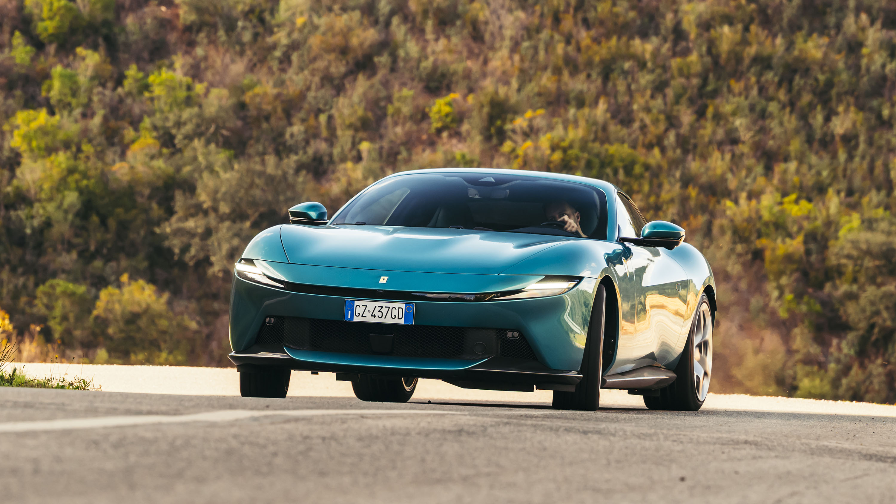 2025 Ferrari Amalfi review drift