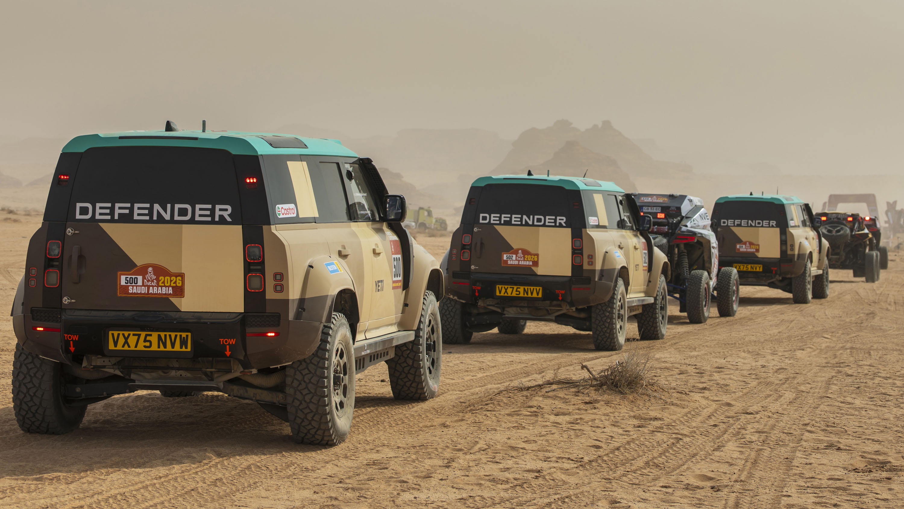 Defender Dakar 2026 Rest day