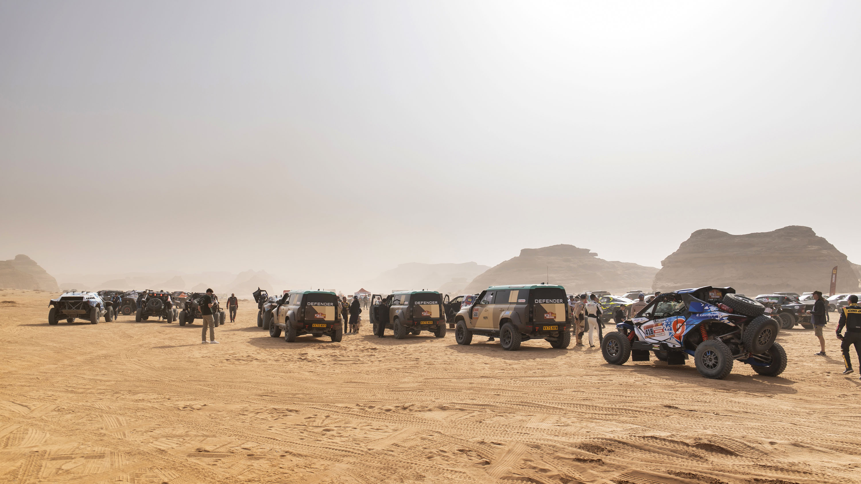 Defender Dakar 2026 Rest day