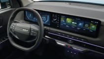 Kia EV2 steering wheel
