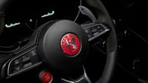 Giulia Luna Rossa steering wheel