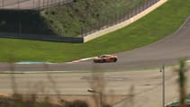 McLaren MP4-12C hits the track