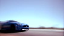 Video: Jaguar XKR-S on the move