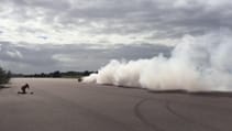 Koenigsegg Regera burnout