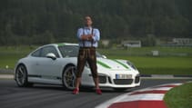 Top Gear Speed Week 2016: Chris Harris drifts a 911 R in Lederhosen