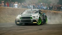 Exclusive: Vaughn Gittin Jr drifts 750bhp Mustang at 2017 Goodwood FoS