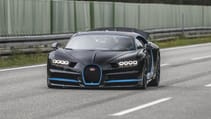 Bugatti Chiron goes from 0-249mph-0 in 42 seconds