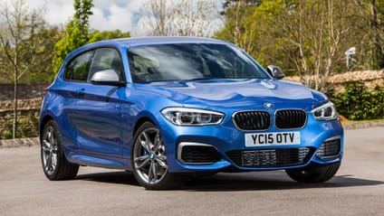 BMW M135i blue front