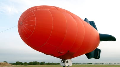 Top Gear Technology Centre Caravan Airship