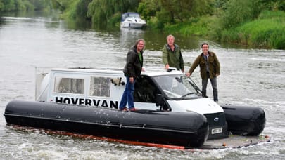 Top Gear Technology Centre Ford Transit Hovervan