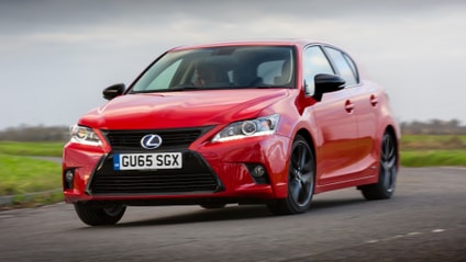 Lexus CT 200h sport front quarter