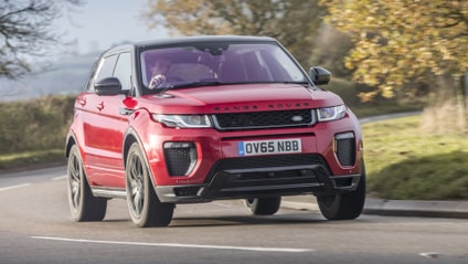 Range Rover Evoque red front