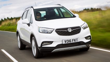 Vauxhall Mokka X front three quarters white