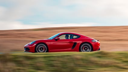 Porsche 718 Cayman side quarter 