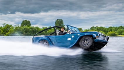 Prodrive WaterCar Panther amphibious car test Top Gear