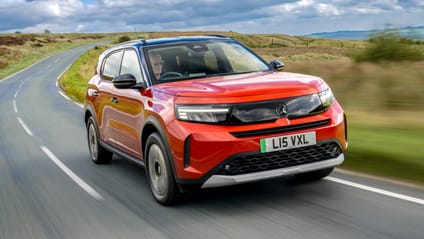 2025 Vauxhall Frontera Electric review orange