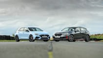 Hyundai i30N and BMW 128ti 