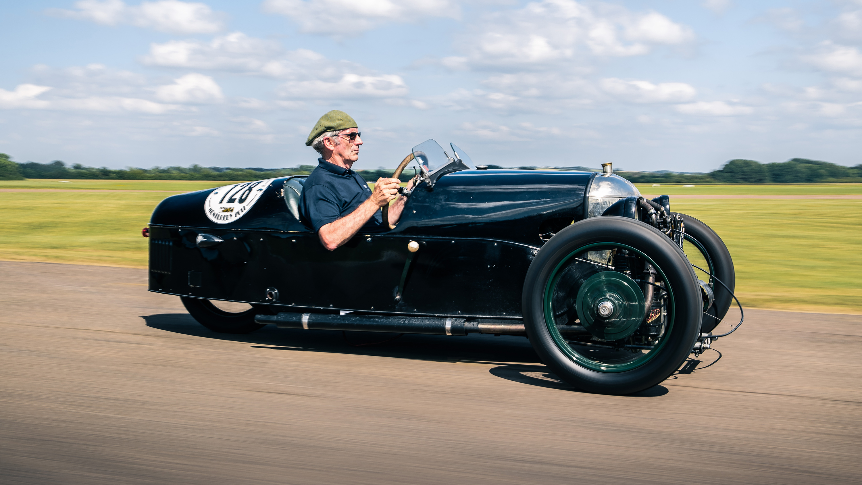 1928 Morgan Super Aero on track