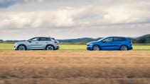 Audi Q4 e-tron vs Skoda Enyaq iV Top Gear 2021