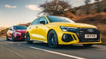 TopGear Audi RS3 vs Mercedes-AMG A45S