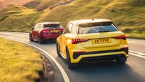 TopGear Audi RS3 vs Mercedes-AMG A45S