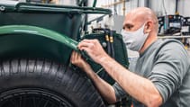 Bentley Blower continuation wheel arches