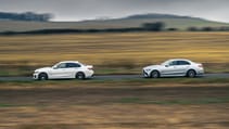  Mercedes C300e vs BMW 330e