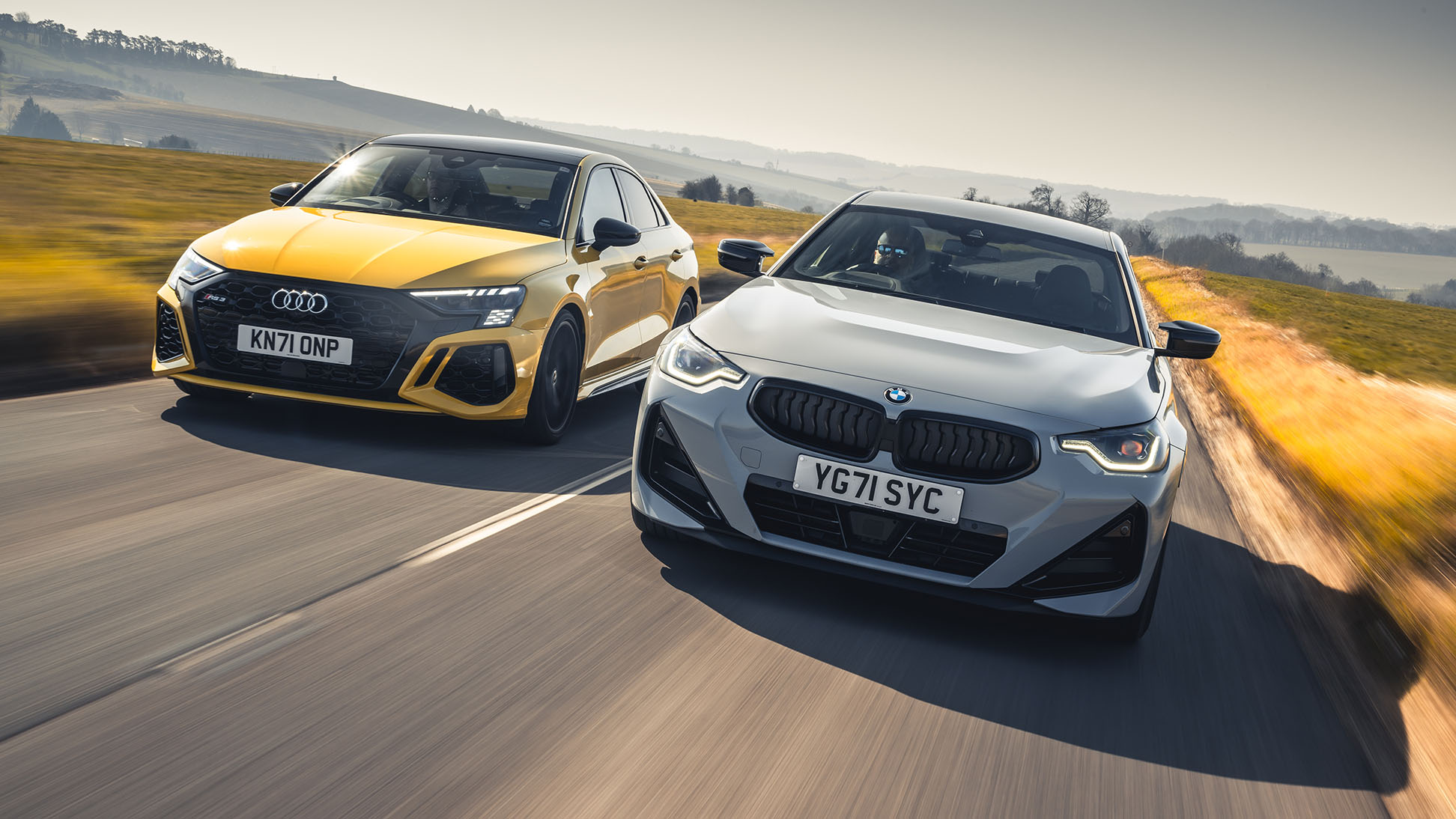 Top Gear Audi RS3 vs BMW M240i coupe review