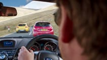 208 GTI vs Clio RS vs Fiesta ST