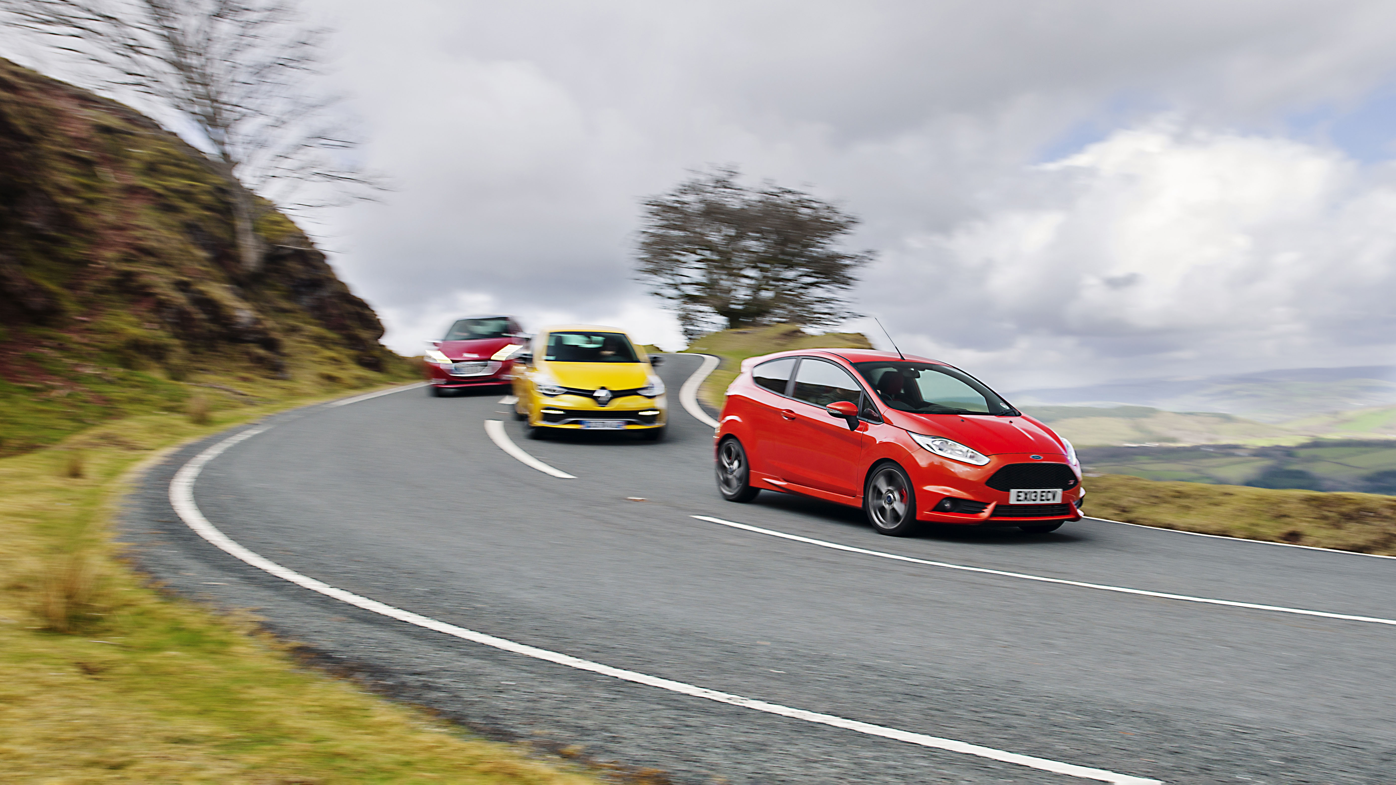 208 GTI vs Clio RS vs Fiesta ST