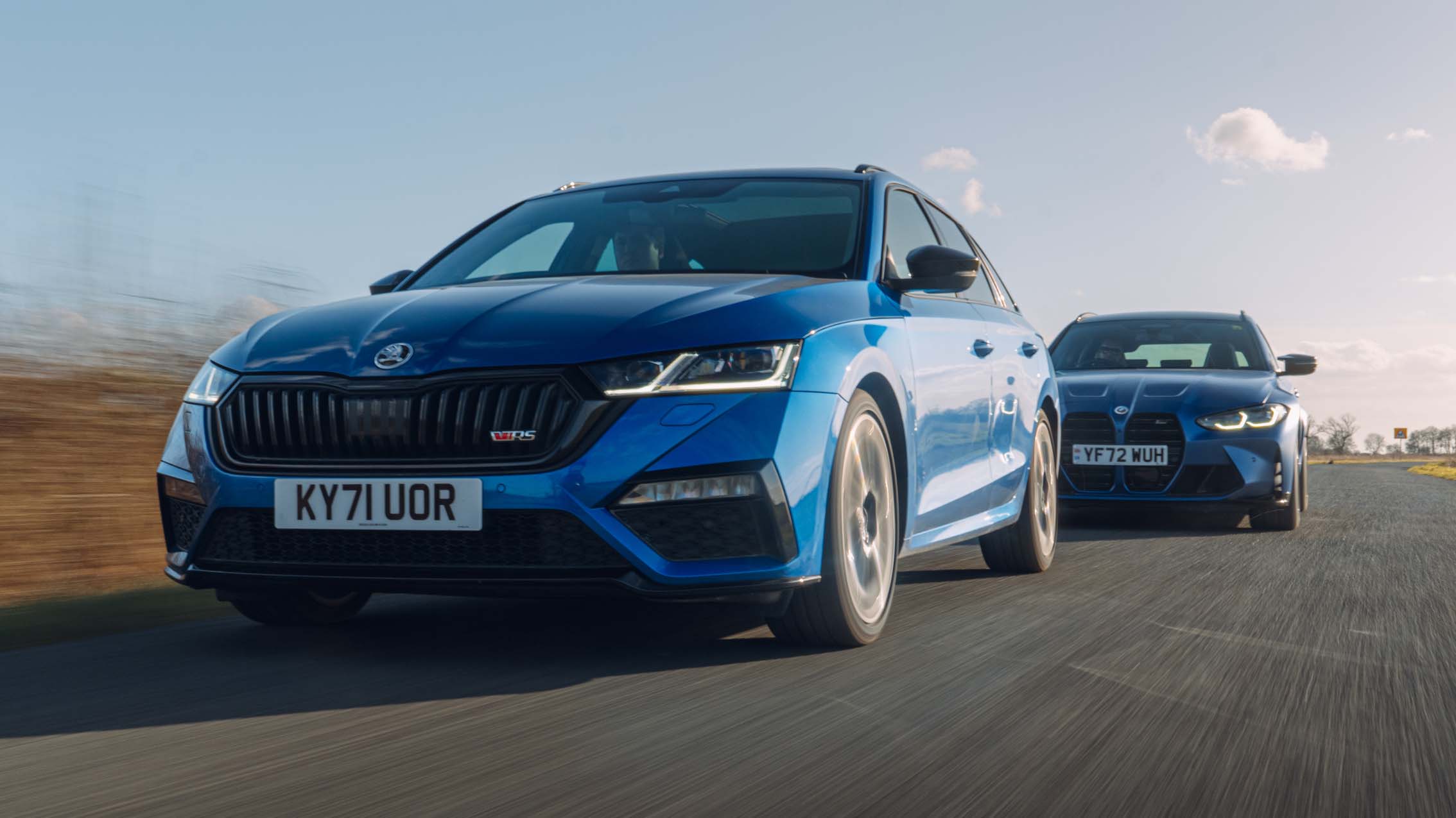 BMW M3 Touring vs Skoda Octavia vRS TDI 4x4