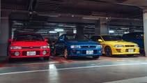 Meet the man whose 50-car collection of old Subarus is stored in an underground car park in Japan