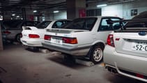 Meet the man whose 50-car collection of old Subarus is stored in an underground car park in Japan