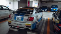 Meet the man whose 50-car collection of old Subarus is stored in an underground car park in Japan