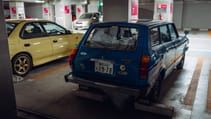 Meet the man whose 50-car collection of old Subarus is stored in an underground car park in Japan