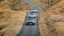 Droptop battle: Mercedes-AMG SL63 vs Bentley Conti GTC vs Porsche 911 GTS Cab