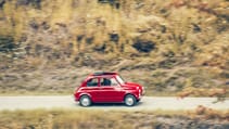 Fiat 500 in Lucca Top Gear