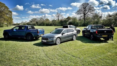 Is the Skoda Superb Estate better than three new double-cab pickup trucks?
