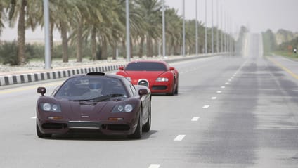 Behind the scenes: Veyron vs McLaren F1