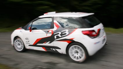 Citroen DS3 R3 rally car 