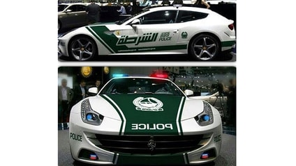 Dubai police Ferrari FF