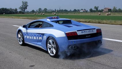 Italian police Lamborghini Gallardo