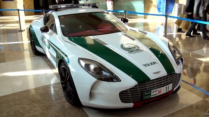 Dubai police Aston Martin One-77