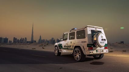 Dubai police Brabus G63 AMG