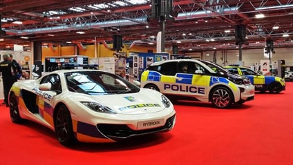 UK police McLaren 12C