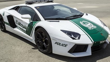 Dubai police Lamborghini Aventador