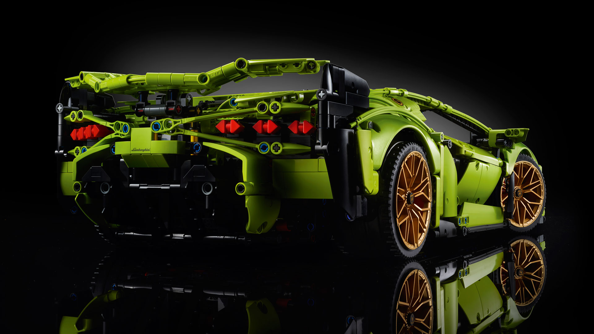 Lego Lamborghini Sián FKP 37 Rear