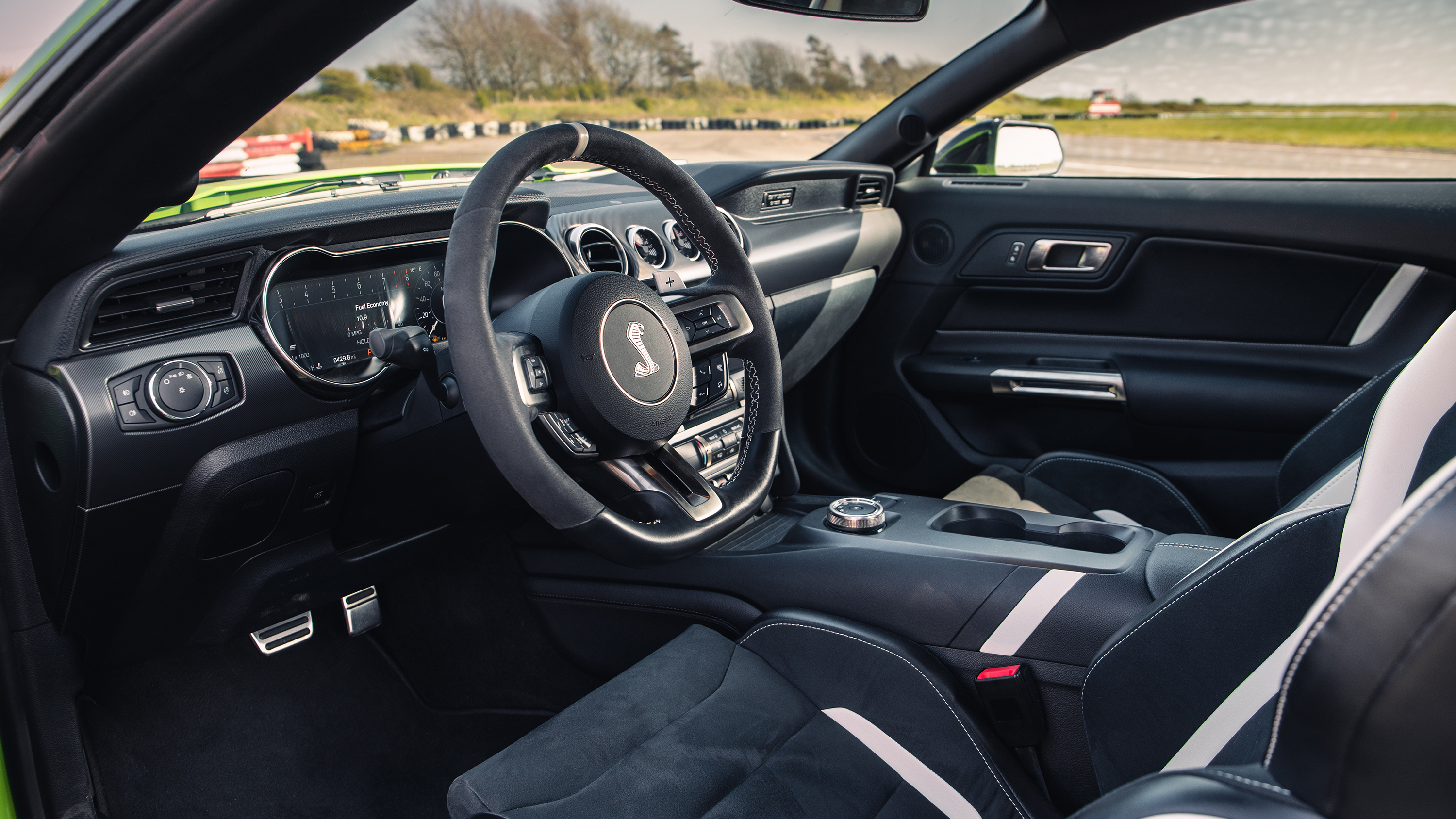 Shelby GT500 Mustang interior dashboard