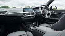 BMW 128ti interior dashboard