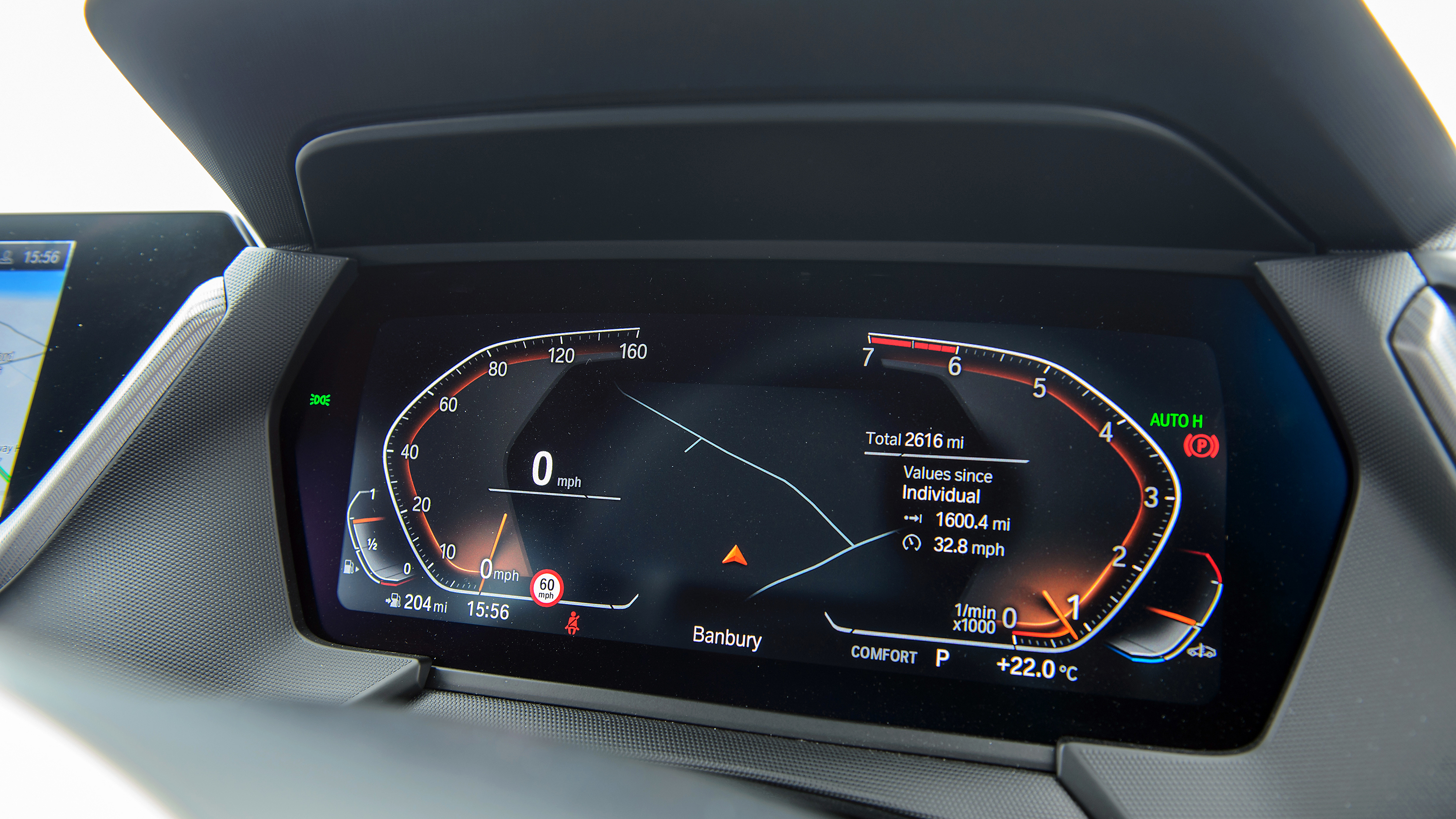 BMW 128ti digital dials